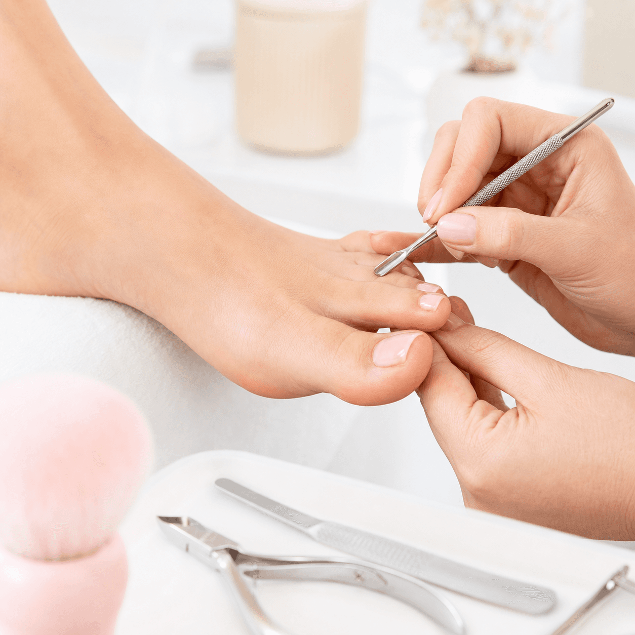 Pedicure a seco no Perfect Nails